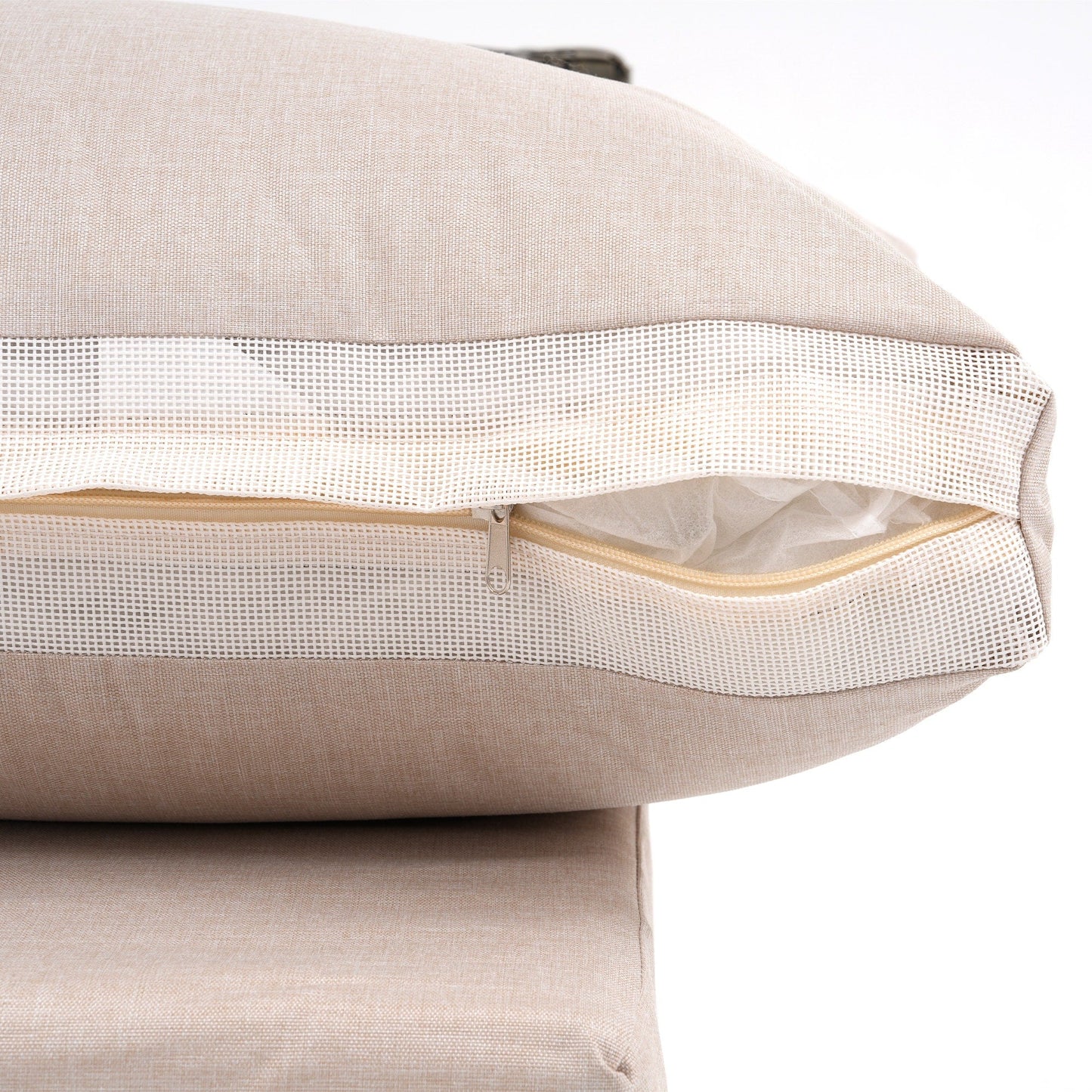 Ensemble de sièges d'extérieur modulables 6 personnes avec coussins