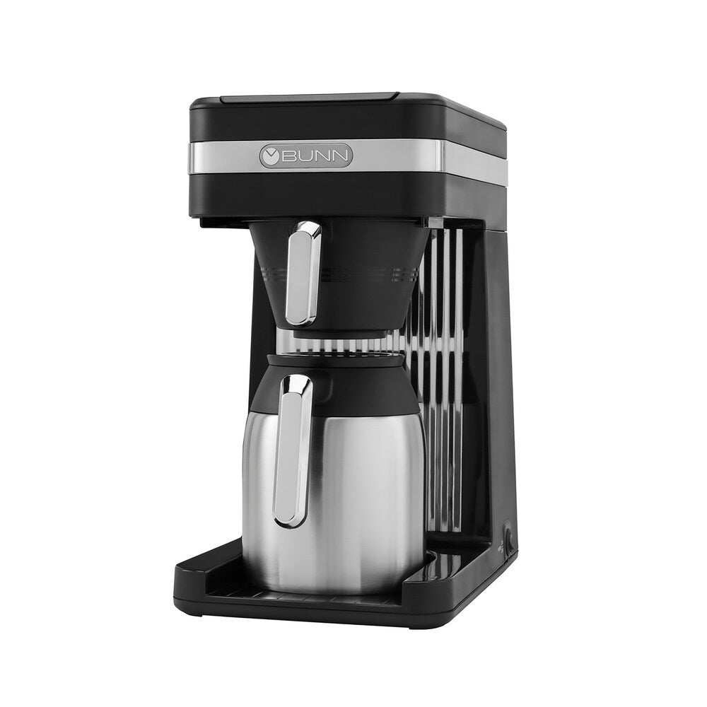 Cafetière BUNN Speed Brew CSB3T 10 tasses, noire et argentée