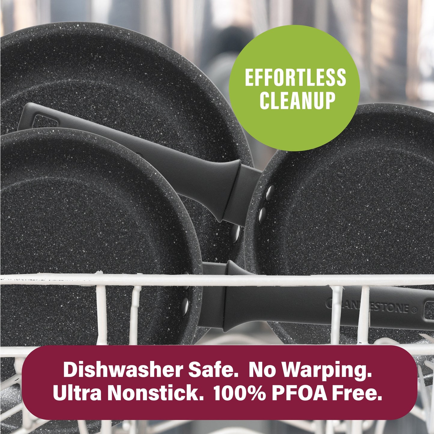 Ensemble de 13 pièces de batterie de cuisine antiadhésive Granitestone Pro Premier en aluminium anodisé dur