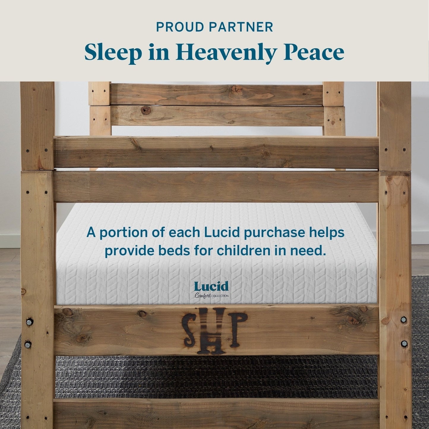 Matelas Lucid en mousse à mémoire de forme et gel de 14 pouces