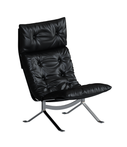 Fauteuil Omelette à dossier haut