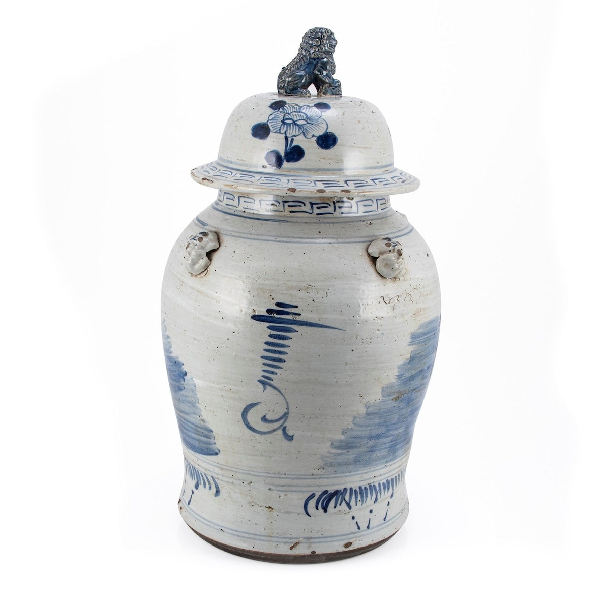 Plantes des quatre saisons en pot de temple vintage - Grand