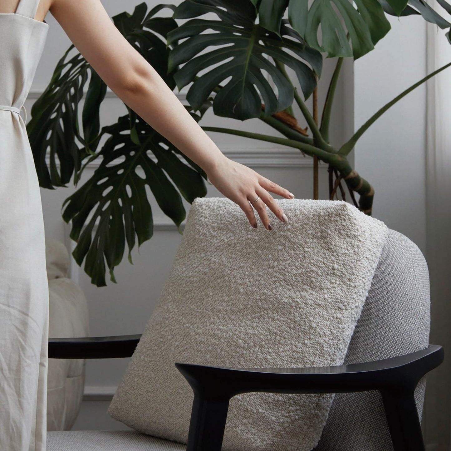 Coussin en forme de gâteau de poisson