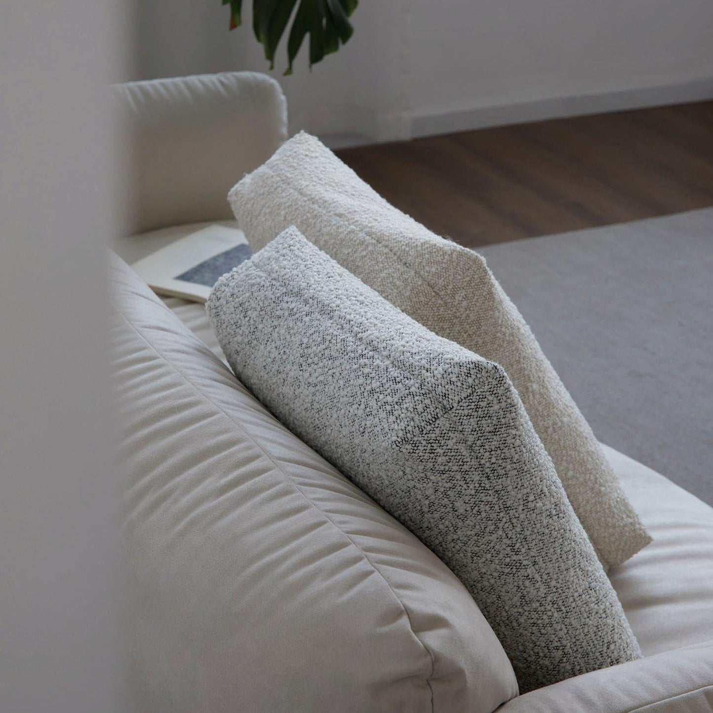 Coussin en forme de gâteau de poisson