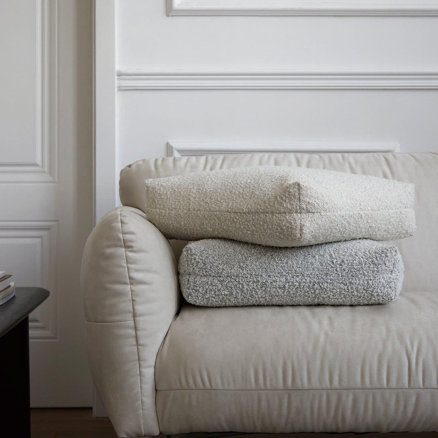 Coussin en forme de gâteau de poisson