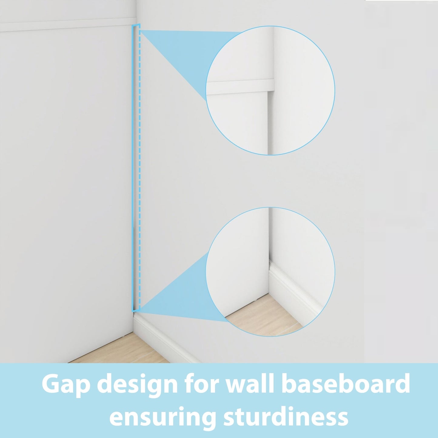 Organisateur de placard ajustable Rackcog 120'' avec tiroirs, système de placard avec étagères à monter soi-même pour placards et dressings