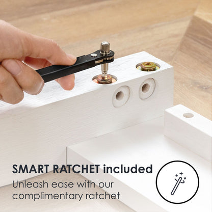 Cadre de lit plateforme classique en bois massif de 16 pouces, disponible en plusieurs finitions