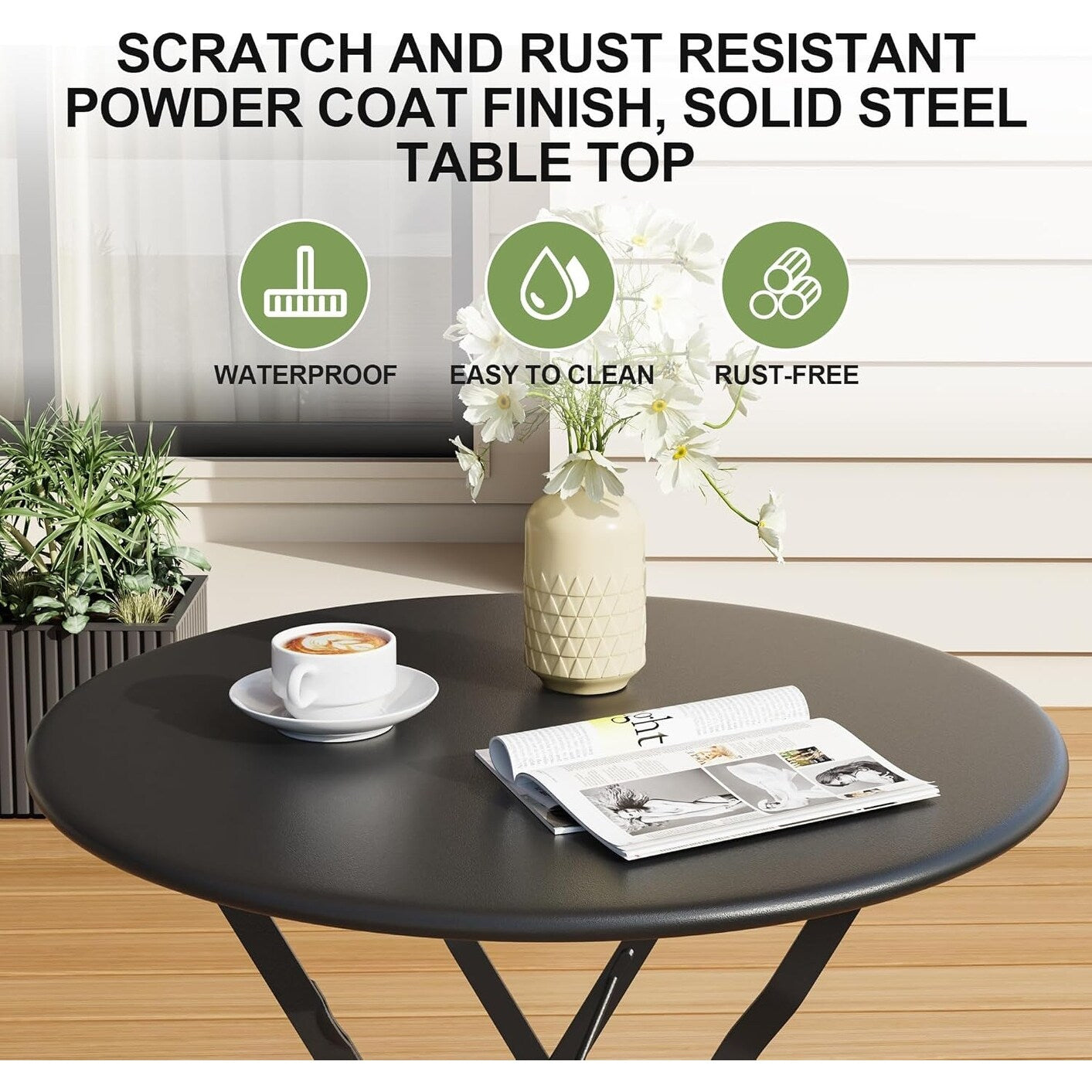 Ensembles bistro de patio 3 pièces