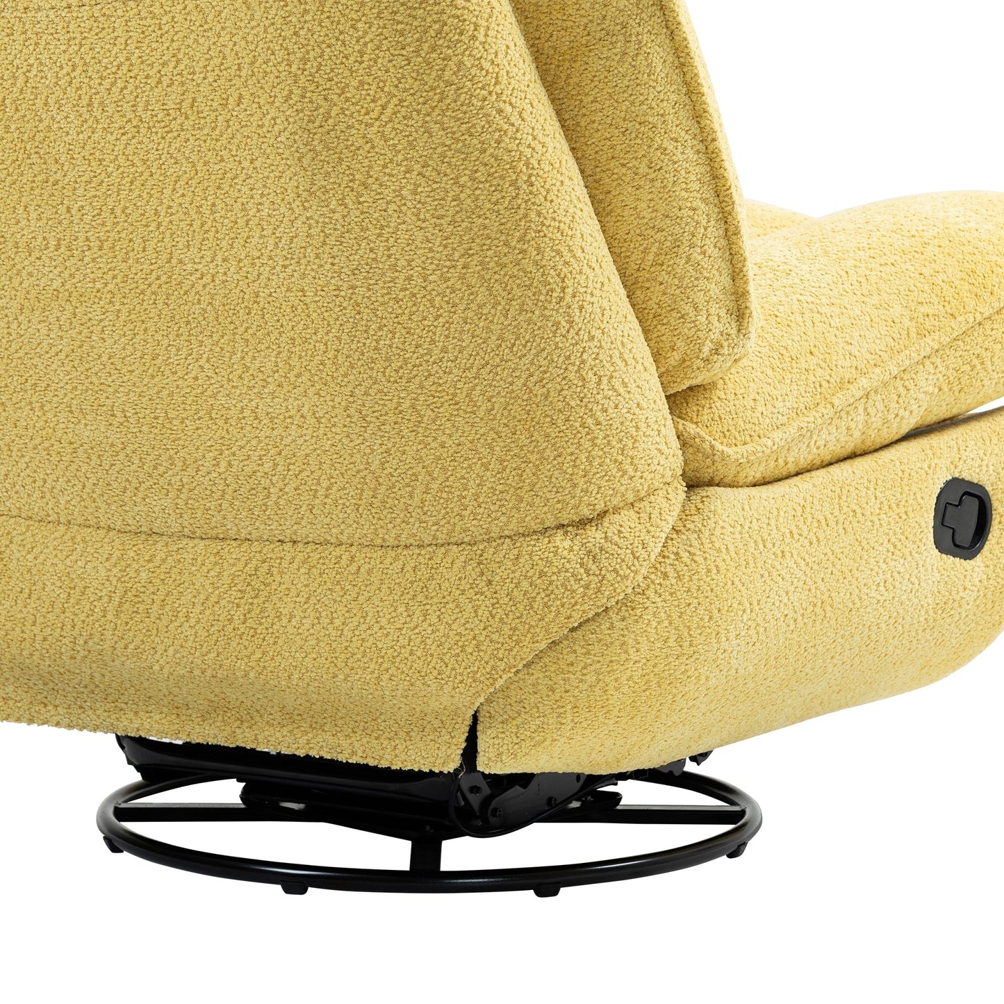 Ensemble de 2 fauteuils inclinables pivotants à 360 degrés