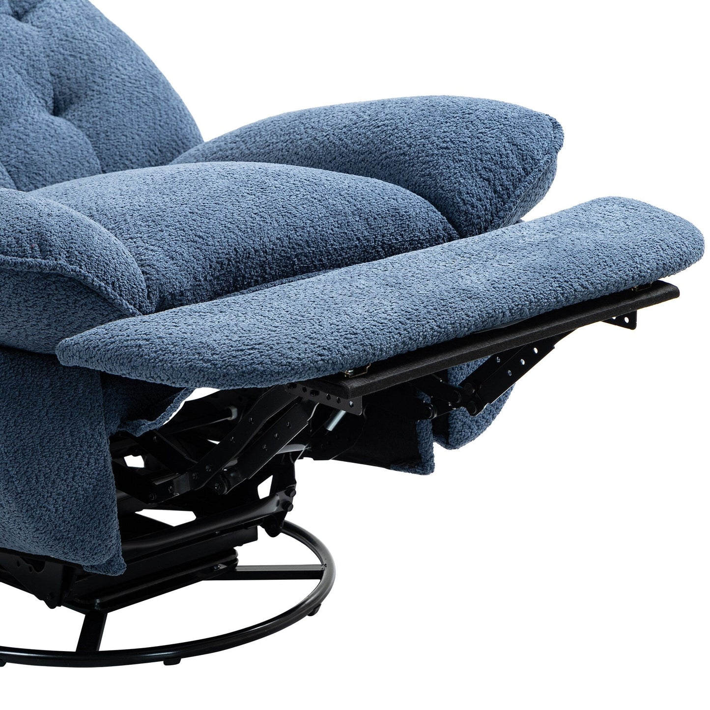 Ensemble de 2 fauteuils inclinables pivotants à 360 degrés