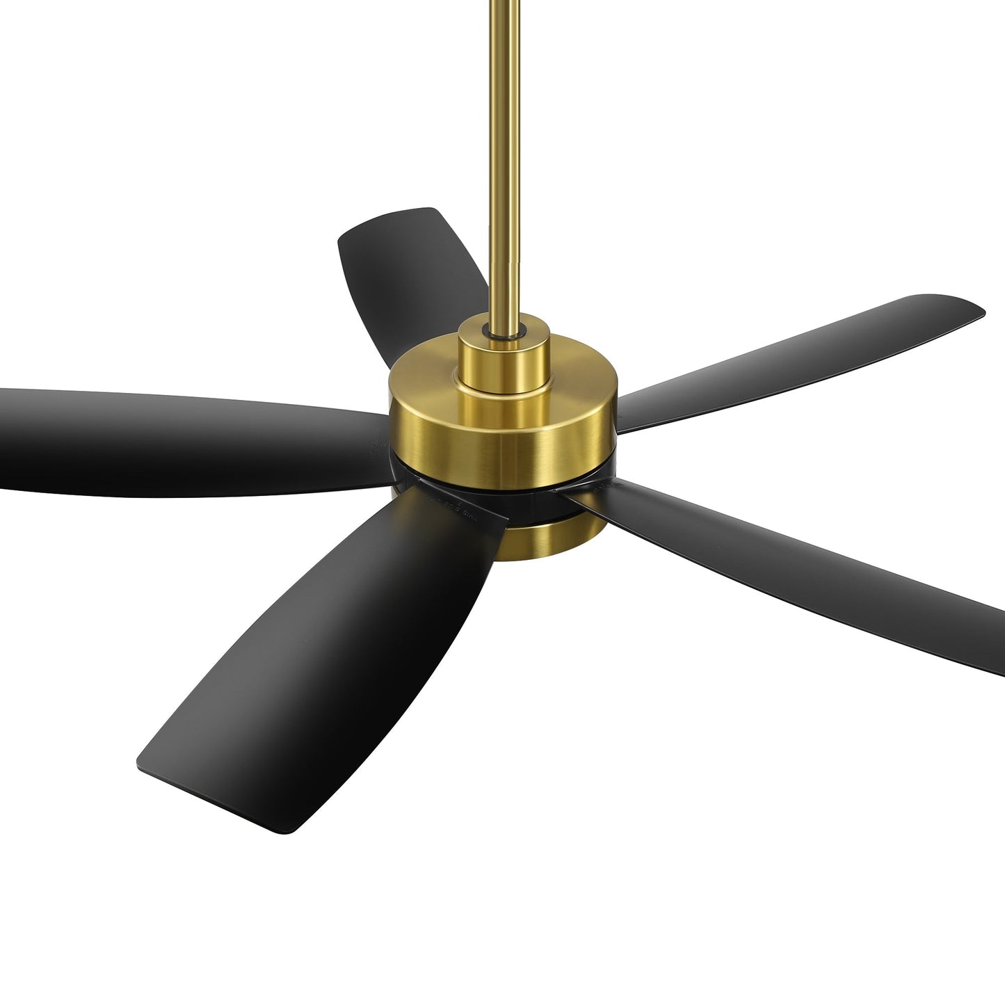 Ventilateur de plafond Breezary 65/52/42 à 5 pales avec éclairage LED, télécommande incluse.