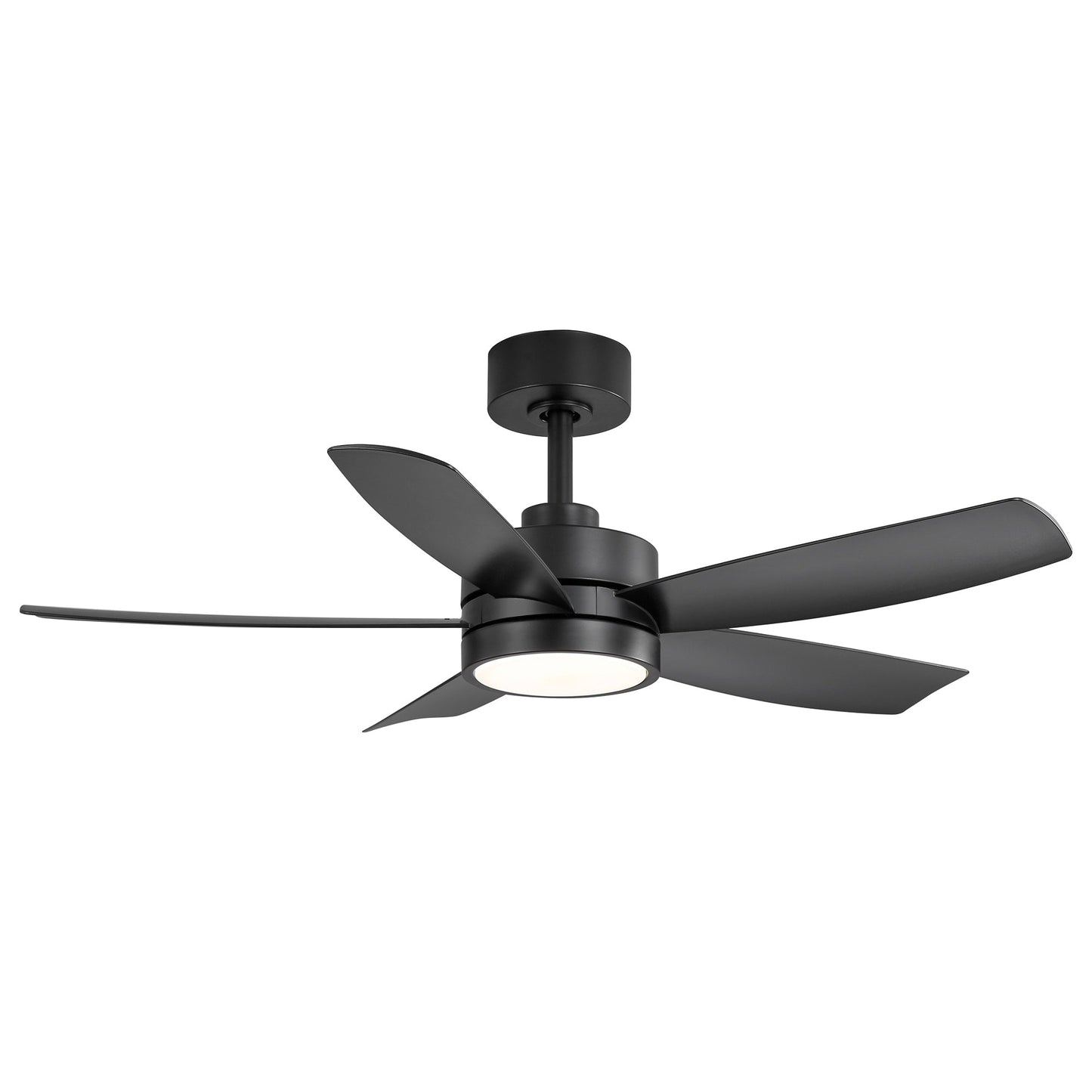 Ventilateur de plafond Breezary 65/52/42 à 5 pales avec éclairage LED, télécommande incluse.