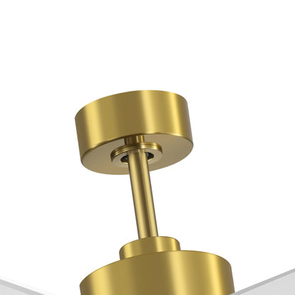 Ventilateur de plafond Breezary 65/52/42 à 5 pales avec éclairage LED, télécommande incluse.