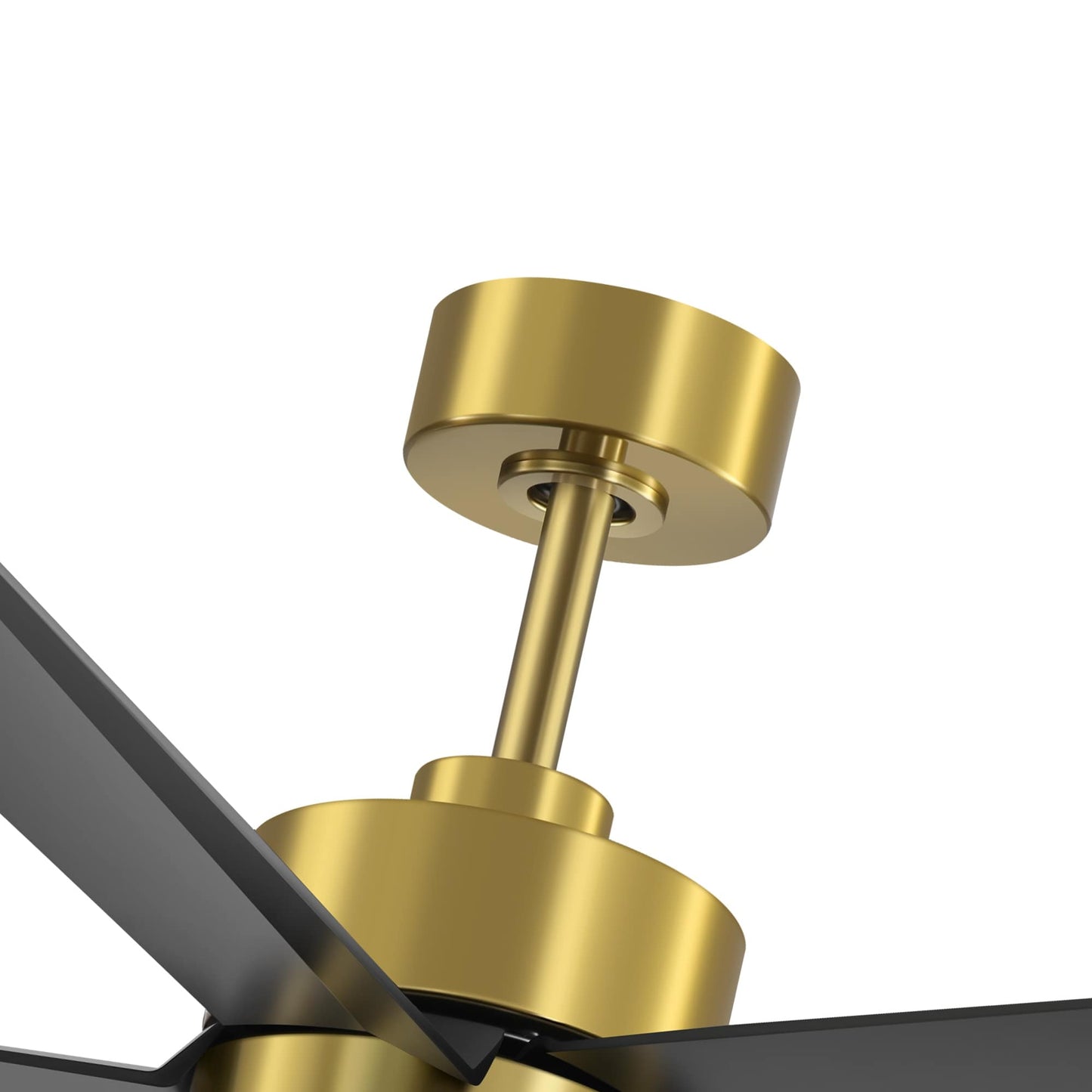 Ventilateur de plafond Breezary 65/52/42 à 5 pales avec éclairage LED, télécommande incluse.