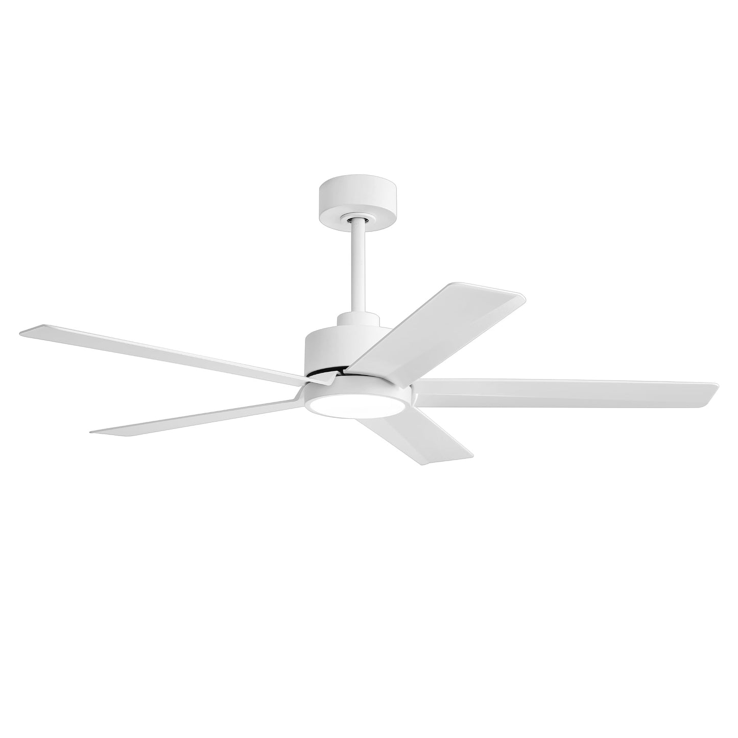 Ventilateur de plafond Breezary 65/52/42 à 5 pales avec éclairage LED, télécommande incluse.