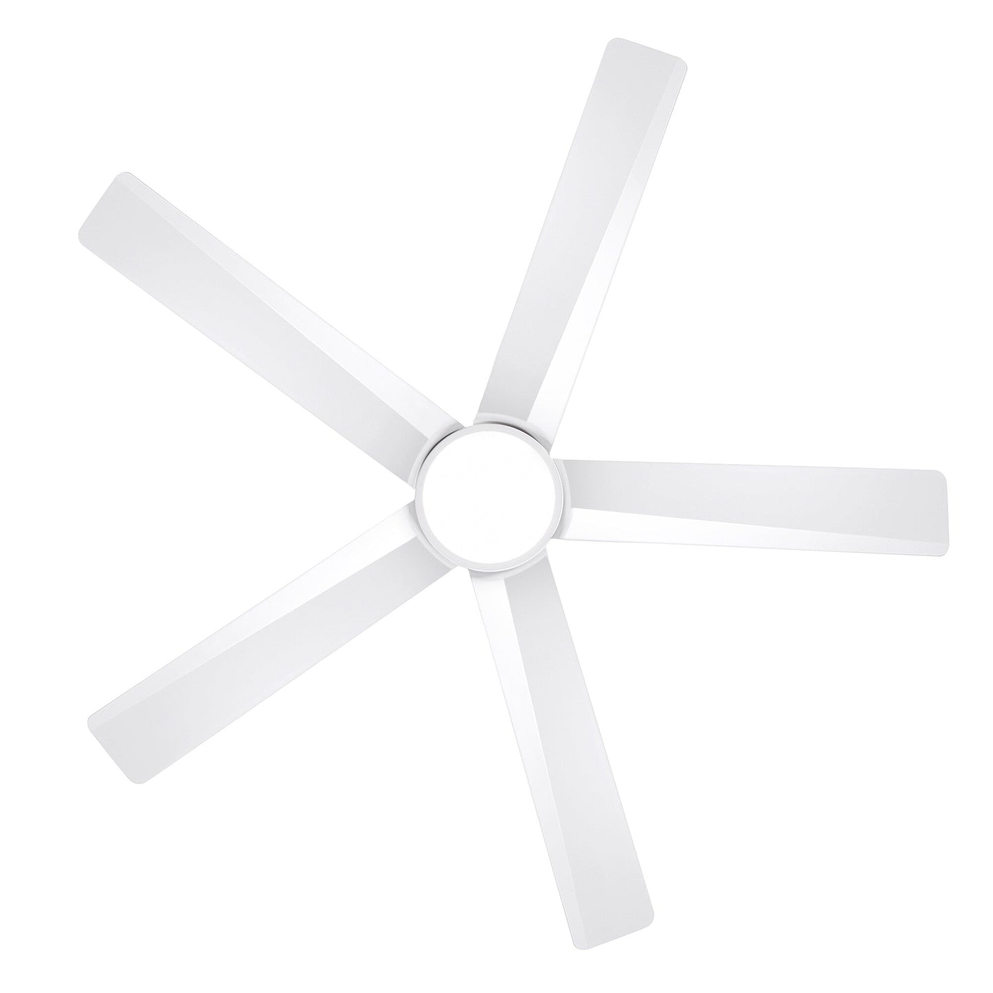 Ventilateur de plafond Breezary 65/52/42 à 5 pales avec éclairage LED, télécommande incluse.
