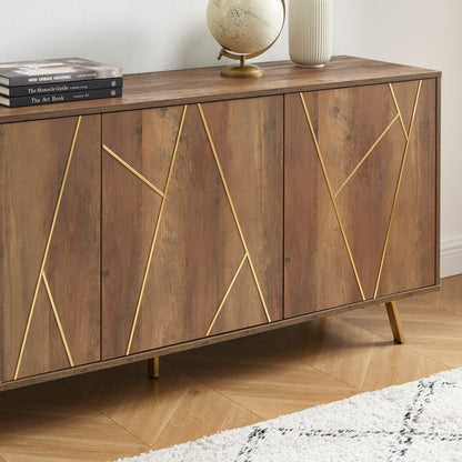 Buffets et vaisseliers en bois de 63 po de largeur - Meuble de rangement