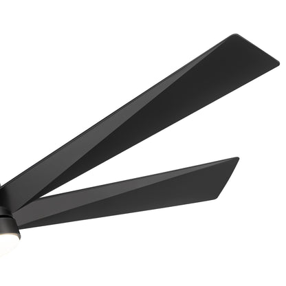 Ventilateur de plafond Breezary 65/52/42 à 5 pales avec éclairage LED, télécommande incluse.