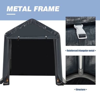 Abri de jardin et abri voiture : abri portable pour vélos, motos et rangement de jardin