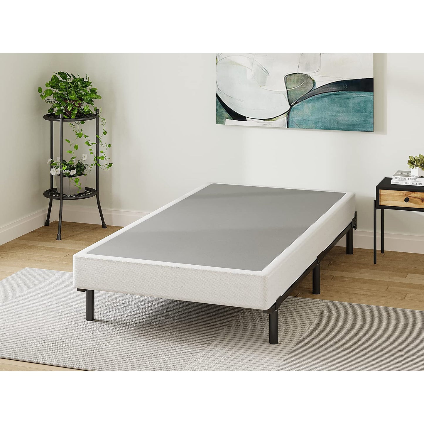 Sommier métallique FSCHOS 7 pouces, base de matelas, sans pieds