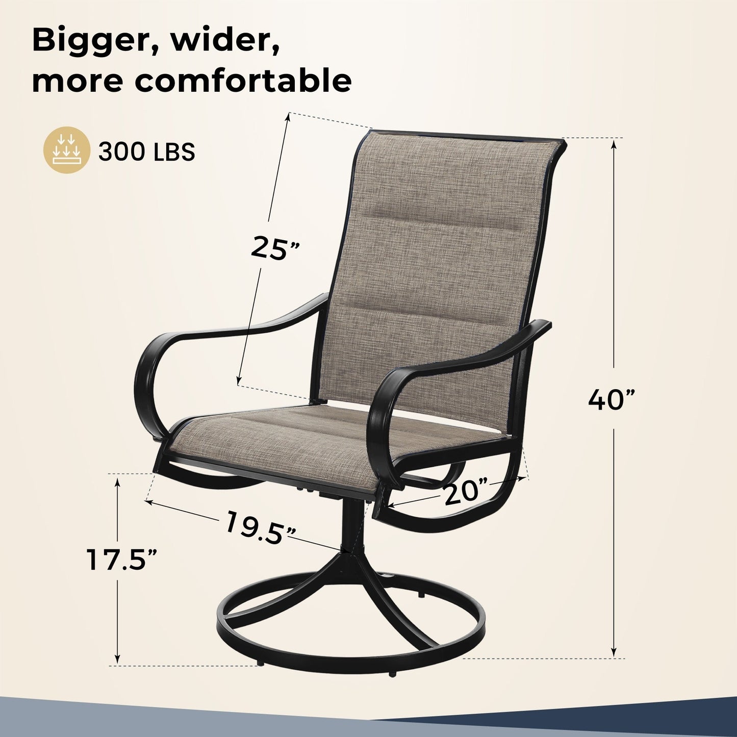 Ensemble de salle à manger d'extérieur MAISON ARTS 8 pièces avec parasol de 4 m