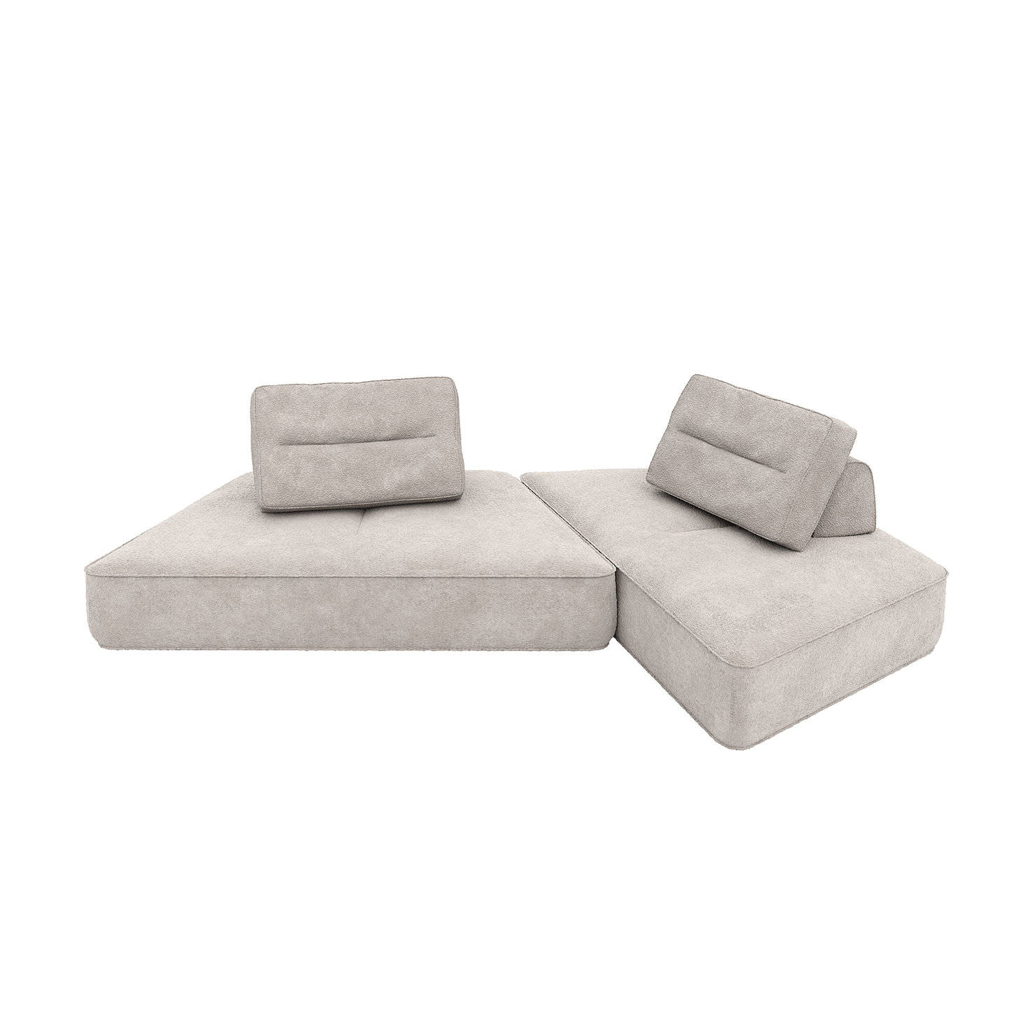 Canapé modulaire épais à 9 couches 