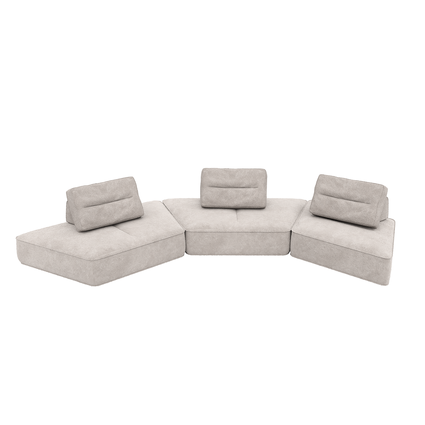 Canapé modulaire épais à 9 couches 
