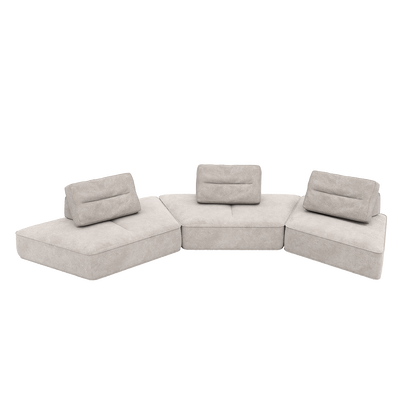 Canapé modulaire épais à 9 couches 