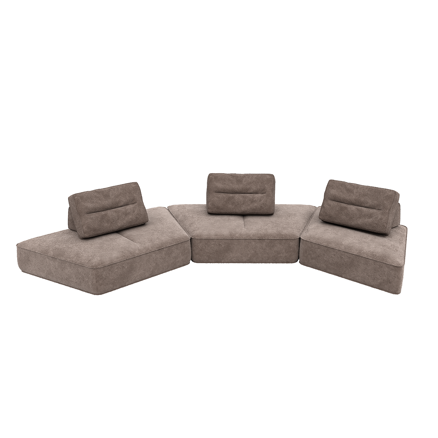Canapé modulaire épais à 9 couches 