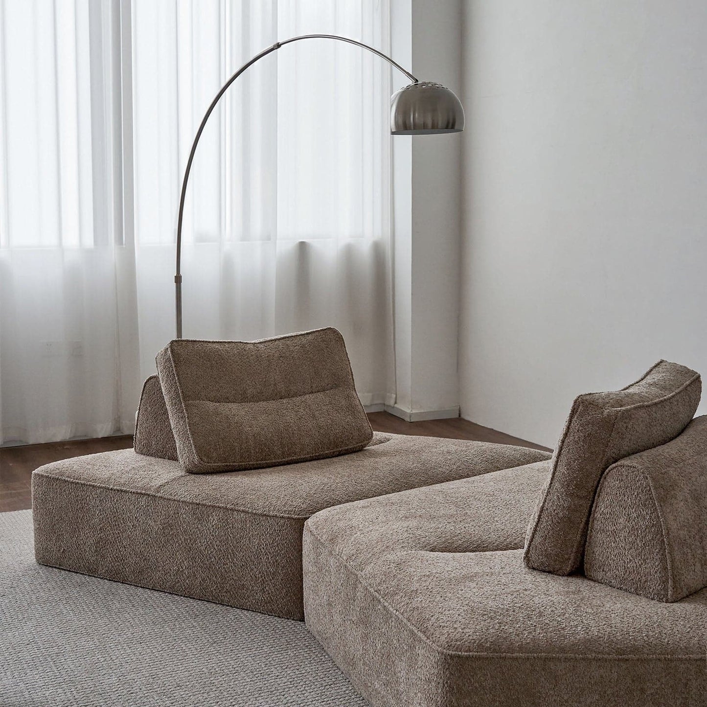 Canapé modulaire épais à 9 couches 