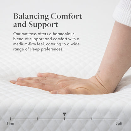 Matelas SoftNest Rejuv Collection de 20 cm en mousse à mémoire de forme et gel de qualité supérieure