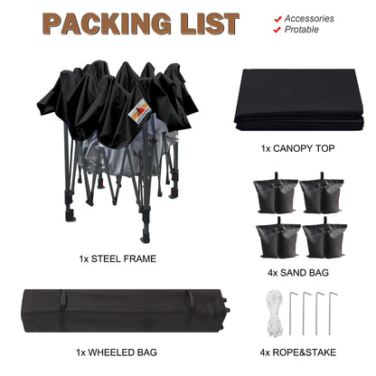 ABCCANOPY Tente-auvent résistante et facile à monter, tente d'extérieur