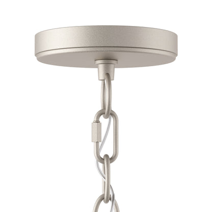 Lustre Acroma style ferme à 12 lumières, forme roue de chariot, 101,6 cm (40 po), homologué UL - 101,6 cm (40 po) de profondeur x 350 cm (138 po) de hauteur