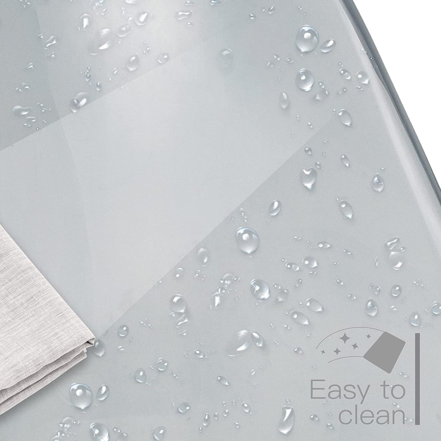 Chaise de bureau à roulettes pivotante en acrylique, sans accoudoirs et réglable en hauteur