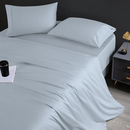 Ensemble de draps Aireolux en coton égyptien de luxe ultra-doux et soyeux, 1000 fils/cm².