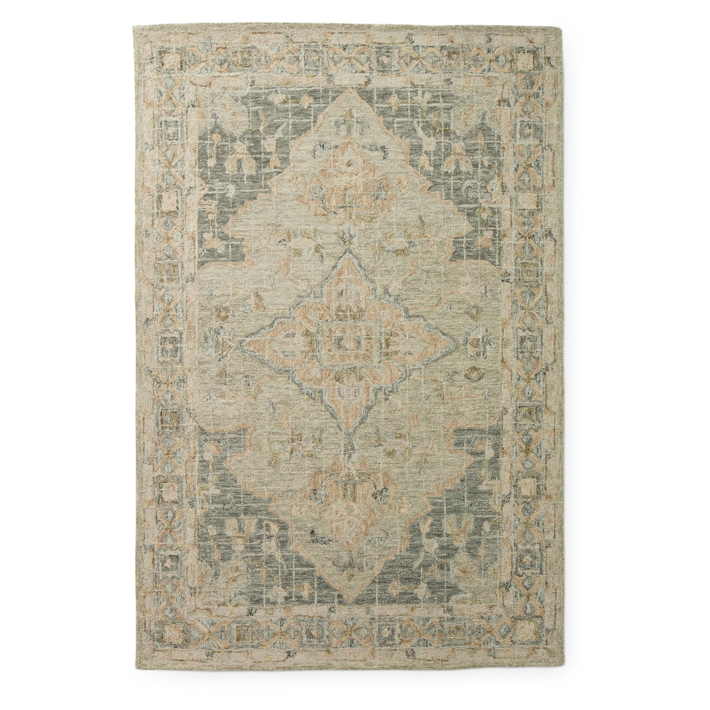 Tapis en laine traditionnel à mosaïque, noué à la main, Alexander Home
