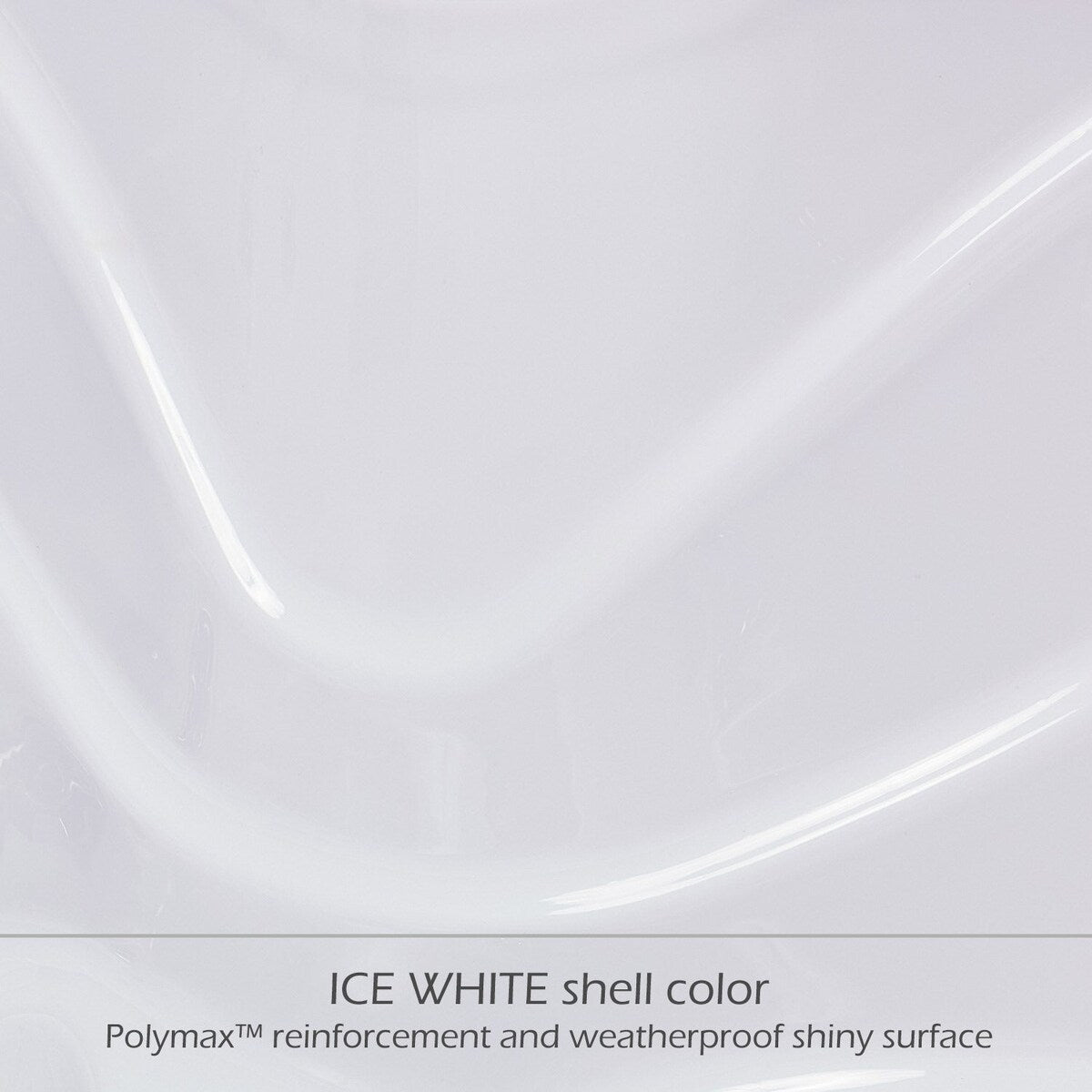 Bain à remous Buenospa Jersey 6 personnes, 46 pouces, blanc glacier, gris avec ozone et éclairage LED