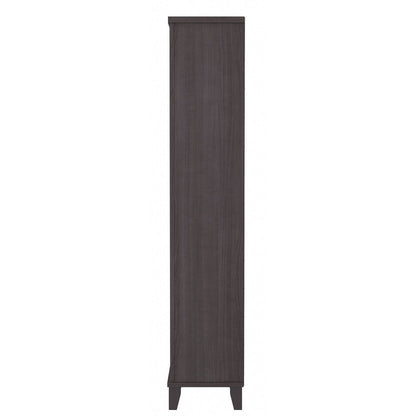 Bibliothèque haute à 5 étagères Bush Furniture Somerset avec étagères réglables