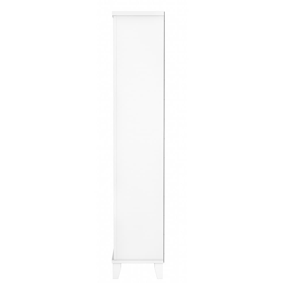 Bibliothèque haute à 5 étagères Bush Furniture Somerset avec étagères réglables