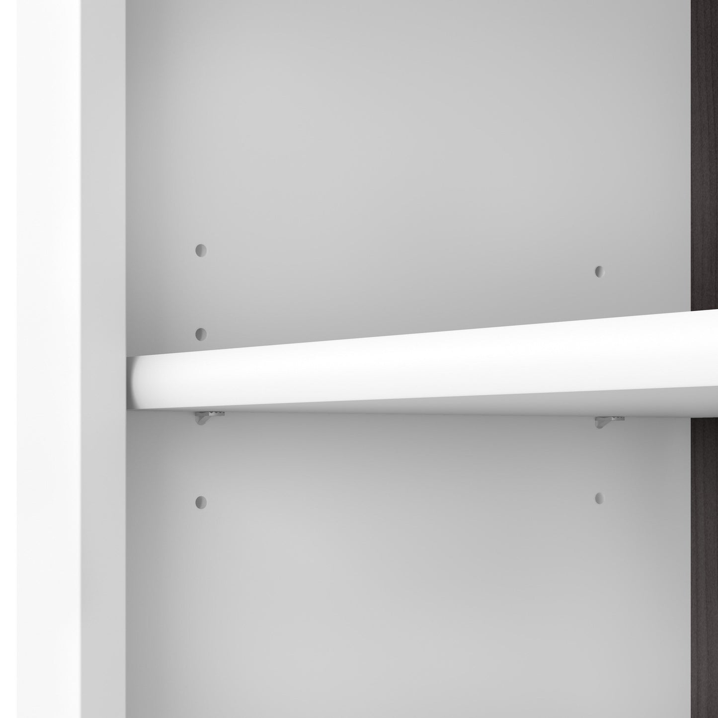 Bibliothèque haute à 5 étagères Bush Furniture Somerset avec étagères réglables