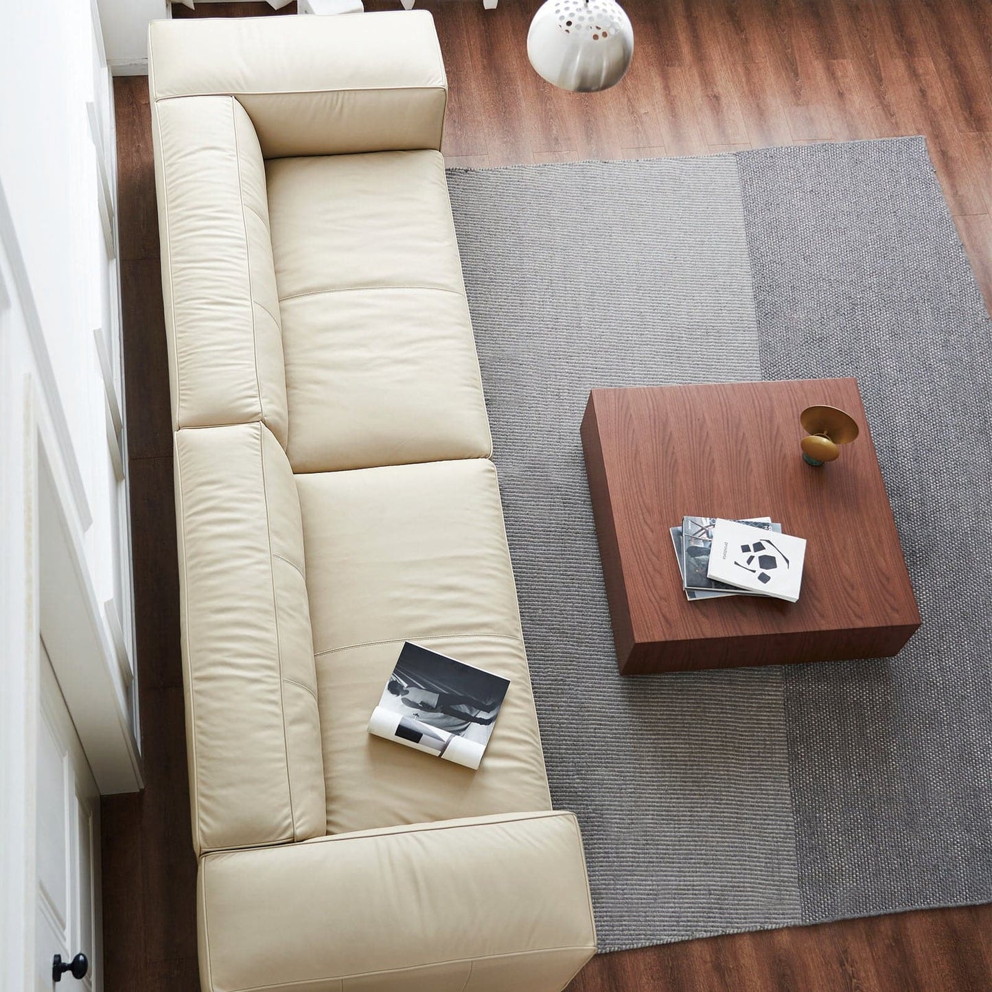 Canapé Butter avec accoudoirs larges et moelleux - 5 places