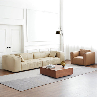 Canapé Butter avec accoudoirs larges et moelleux - 5 places