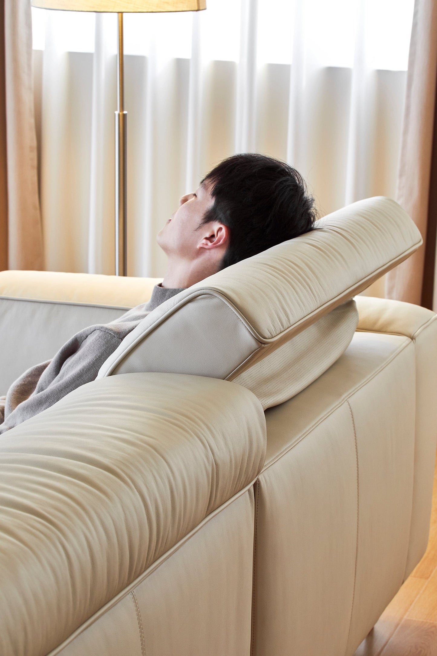 Canapé Butter avec appuie-têtes