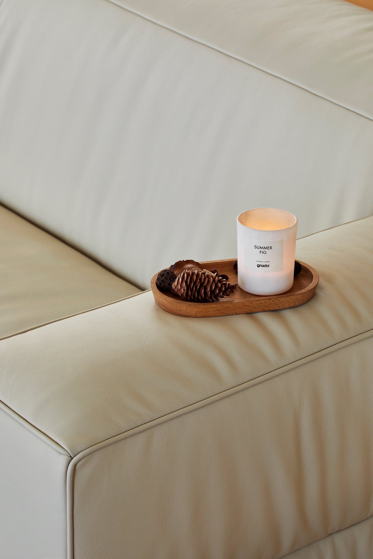 Canapé Butter avec appuie-têtes