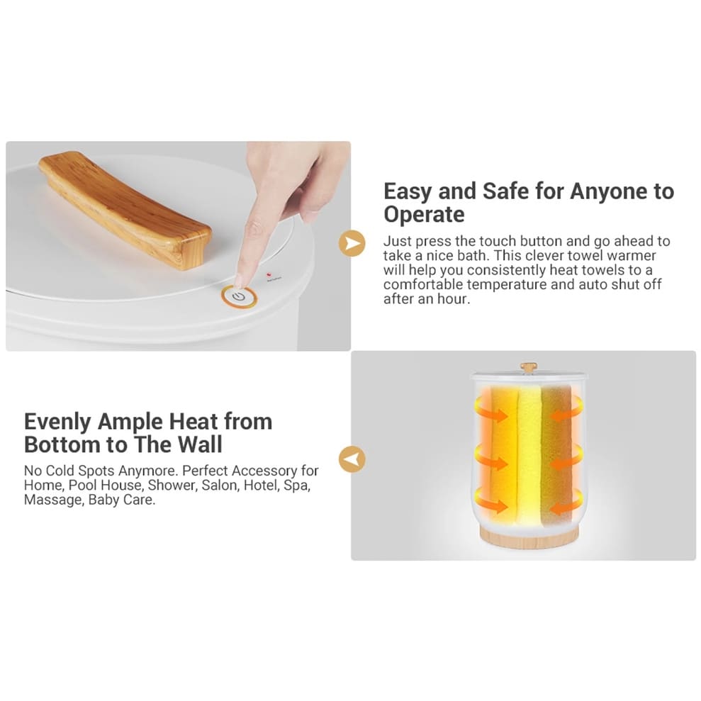 Sèche-serviettes électrique autonome