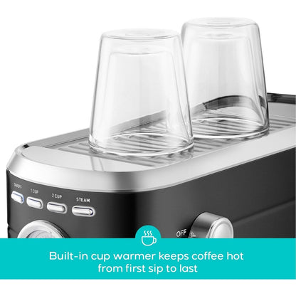 Machine à expresso CASABREWS CM5418 20 bars avec buse vapeur et mousseur à lait