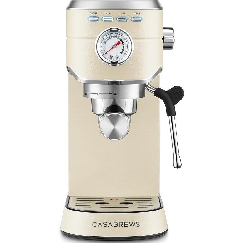 Machine à expresso CASABREWS CM5418 20 bars avec buse vapeur et mousseur à lait