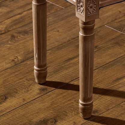 Tabouret de coiffeuse et repose-pieds rembourrés style vintage français CO-Z