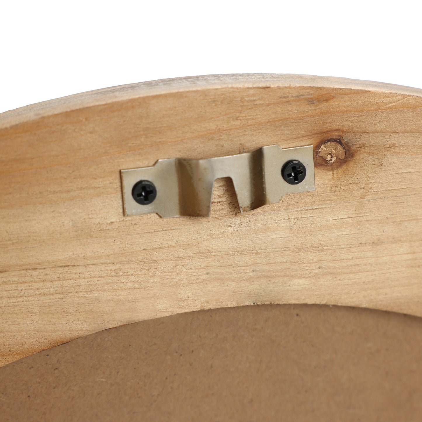 Miroir mural ovale Cameo encadré en bois, 81 cm (32 po), miroir de salle de bain - 81 cm (31,89 po) H x 61 cm (24 po) L x 3,2 cm (1,26 po) P