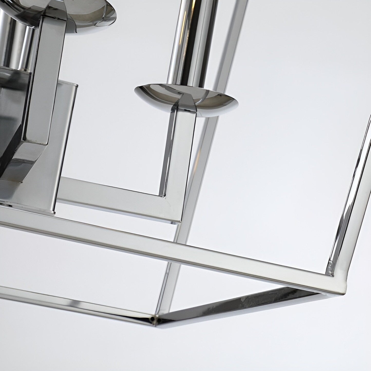 Suspension style lanterne à bougie pour escalier ou îlot de cuisine, lustre cage ouverte - Non applicable